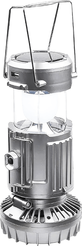 🔥🎁Hot Sale 50% OFF💡Portable LED Camping Lantern With Fan