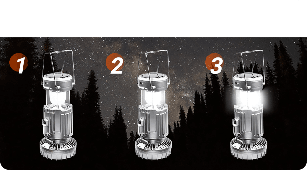 🔥🎁Hot Sale 50% OFF💡Portable LED Camping Lantern With Fan