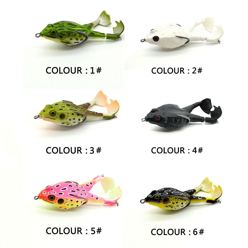 🎁Spring Cleaning Big Sale-50% OFF🐠Double Propeller Frog Soft Bait