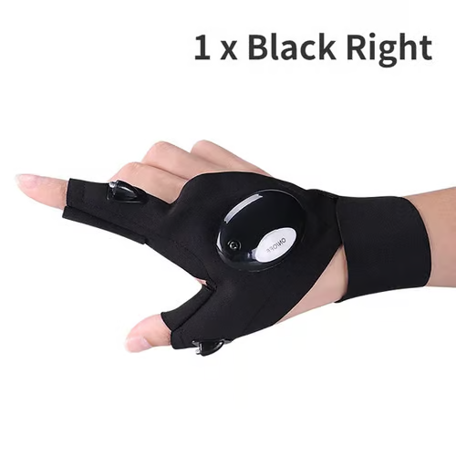 🎄Christmas Sales 49% OFF - LED Flashlight Waterproof Gloves🦈
