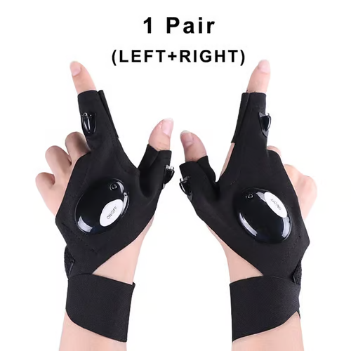 🎄Christmas Sales 49% OFF - LED Flashlight Waterproof Gloves🦈