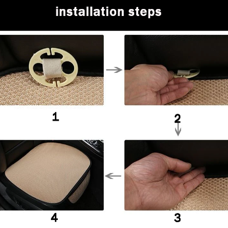 š„HOT SALEš„Breathable and non-slip cotton car seat coversš