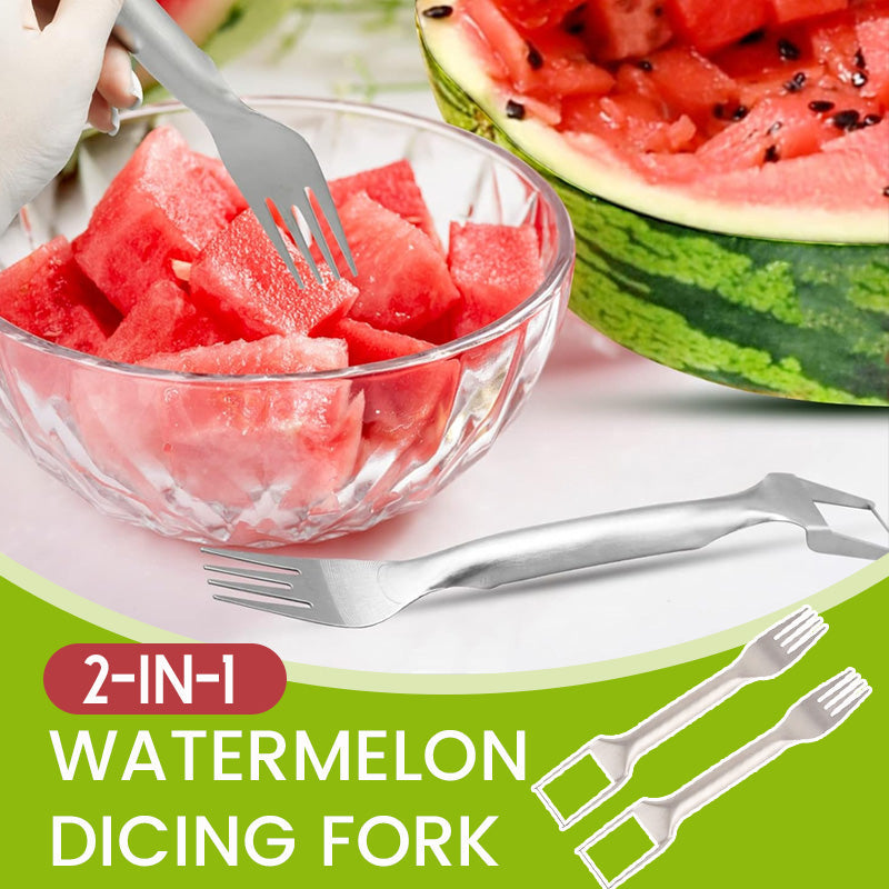 π2-In-1 Watermelon Dicing Fork