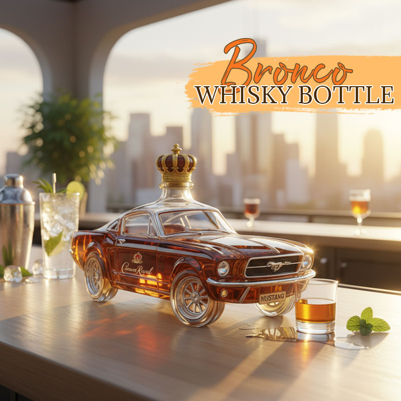 🥃Police Car Whiskey Bottle
