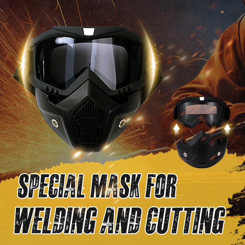Special Mask For Welding And Cutting(Anti-Glare, Anti-Ultraviolet Radiation, Anti-Dust)