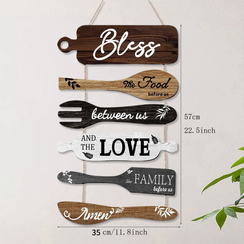 🔥LAST DAY 49% OFF - Wooden Kitchen Wall Decor