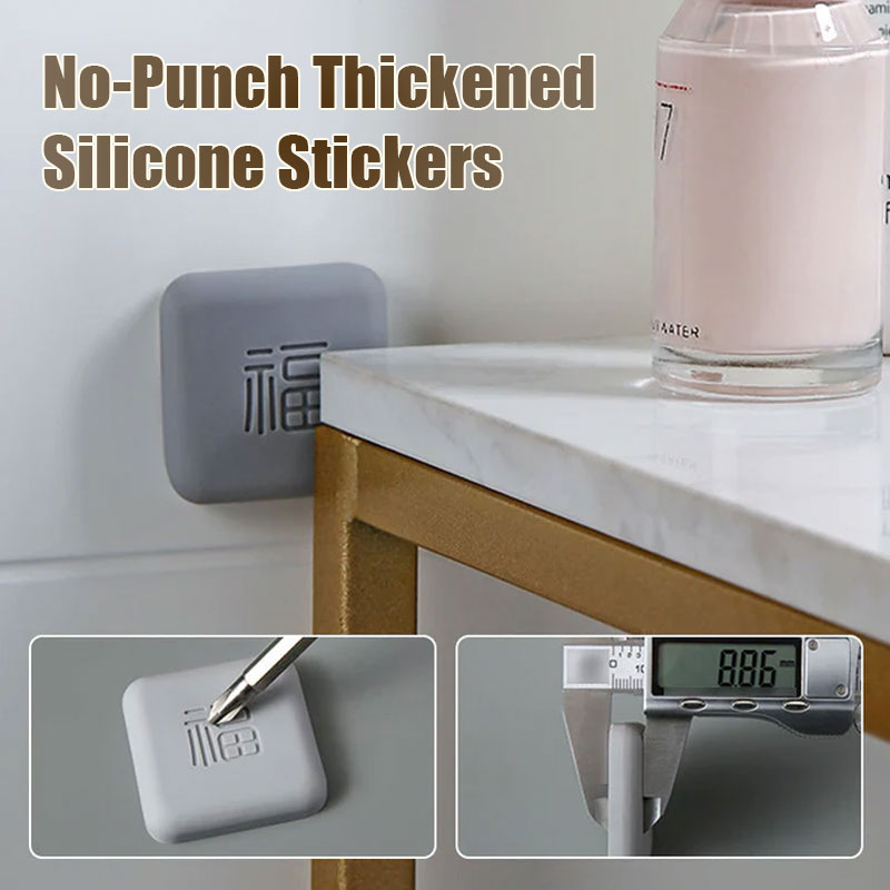 🔥2025 Hot Sale🔥No-Punch Thickened Silicone Stickers