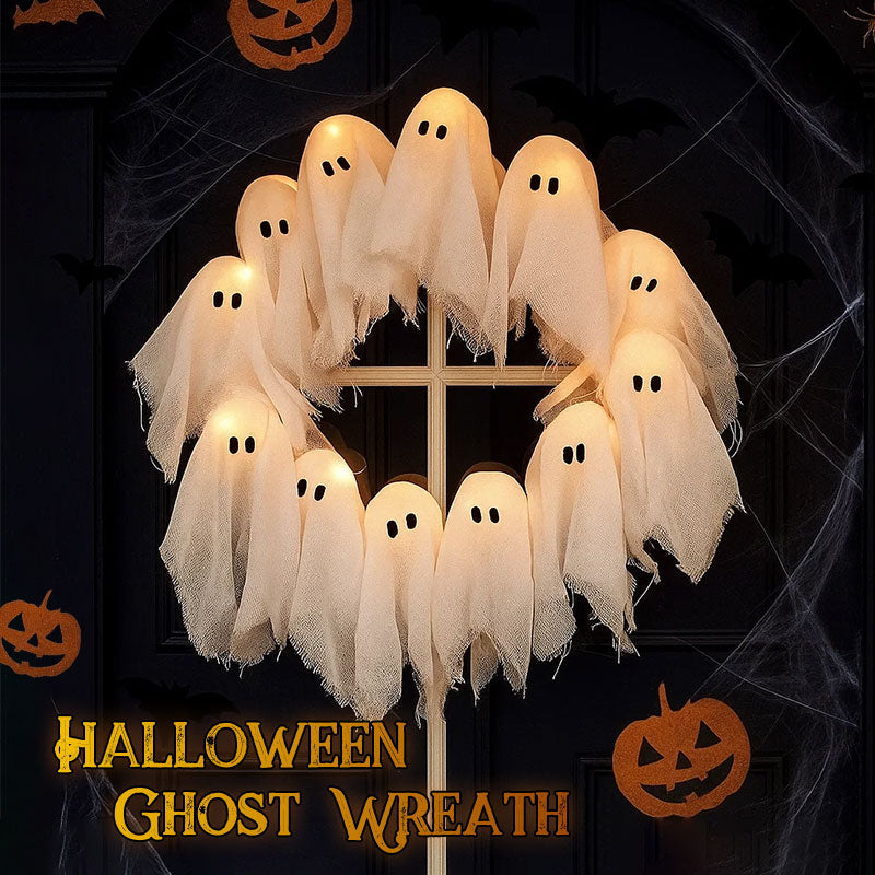 🎃👻Halloween Ghost Wreath
