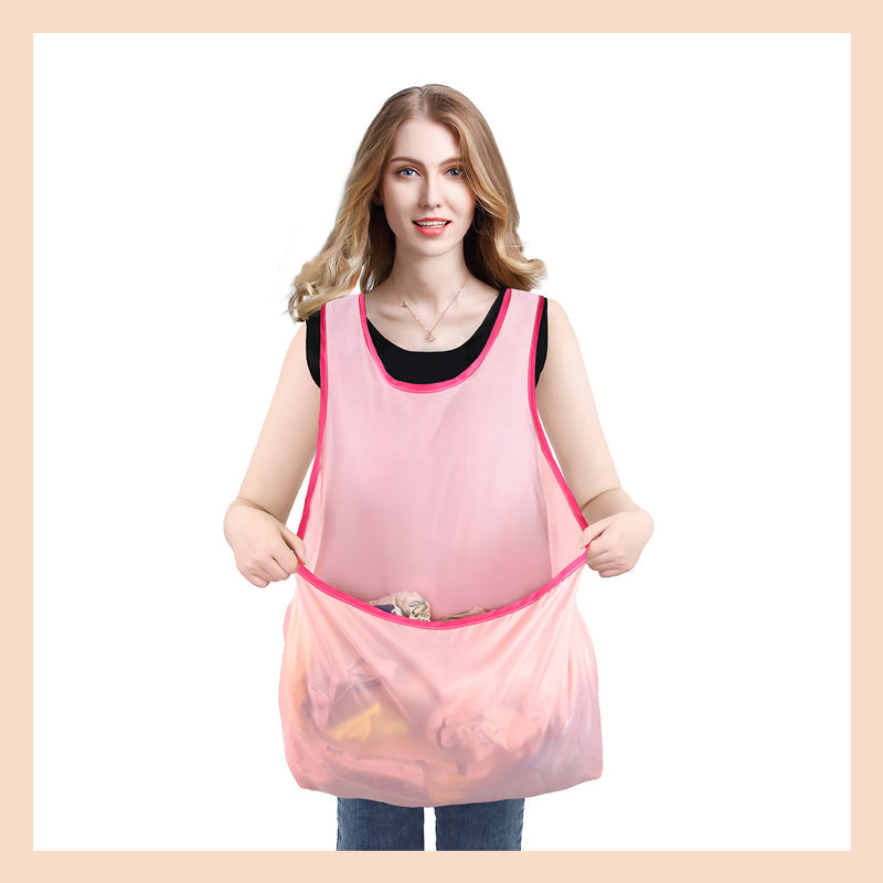 💃Laundry apron with pockets