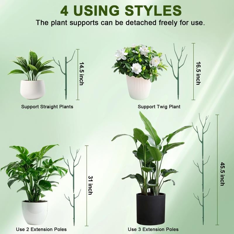 ๐๐๐ฟGardening Green Plant Support Frame