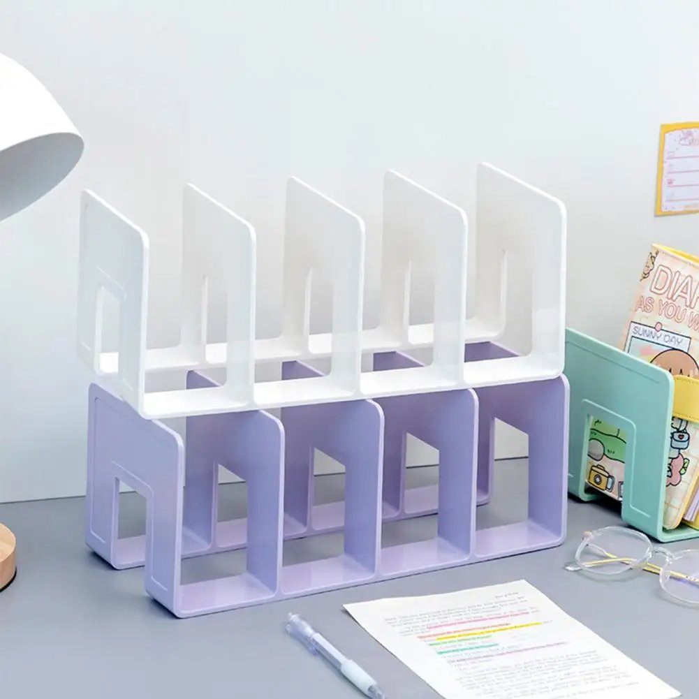 β¨Hot Sale π Book Organizer with 4 Compartments π