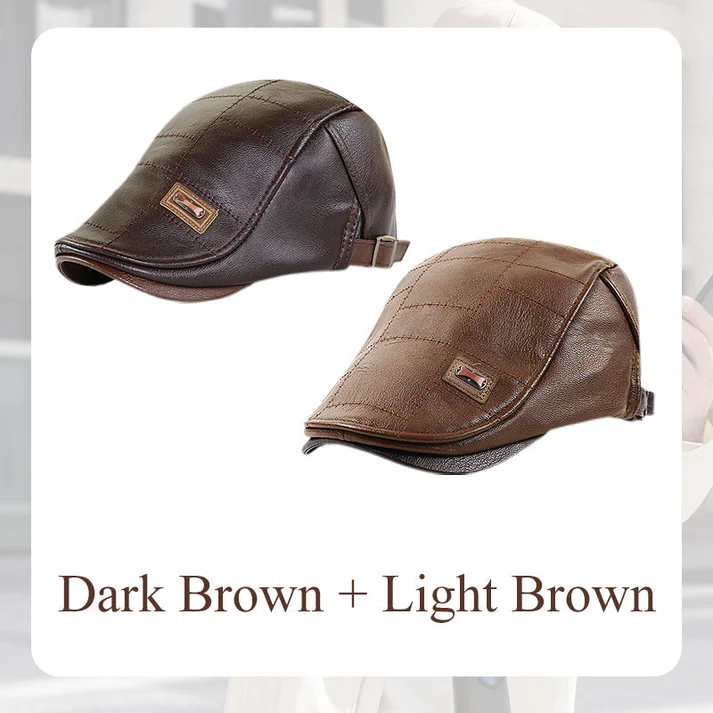 🔥New Hot Selling❤️🔥 New Fashion Leather Beret