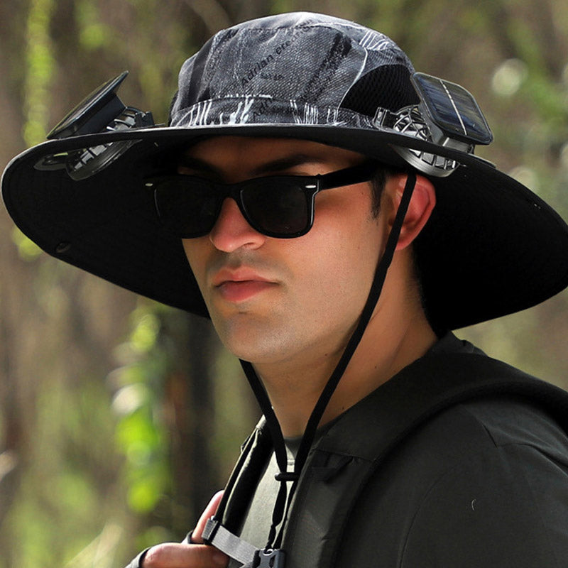 🔥HOT SALE NOW 49% OFF🔥Solar Cooling Sun Hat – Portable Fan Cap