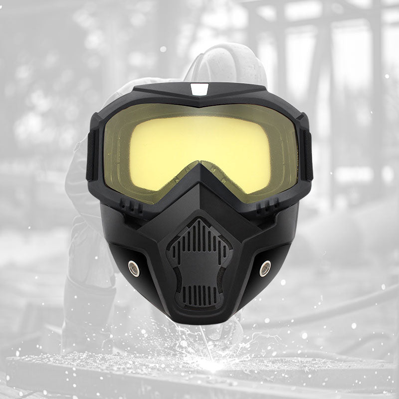 Special Mask For Welding And Cutting(Anti-Glare, Anti-Ultraviolet Radiation, Anti-Dust)