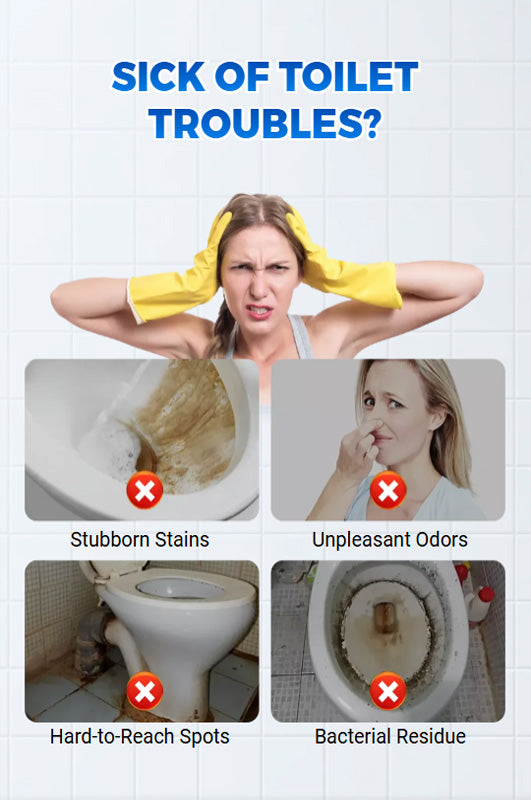 ✨Multi-functional Anti-Bacterial Deodorizing Toilet Cleaning Sticks🌈