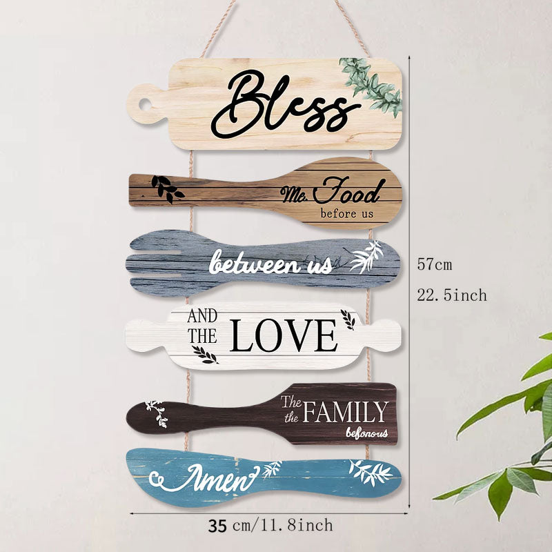 🔥LAST DAY 49% OFF - Wooden Kitchen Wall Decor