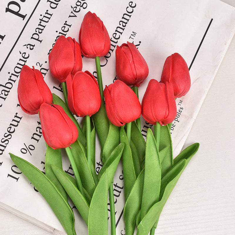 🌷🌷Outdoor artificial tulip flowers(10 pcs)