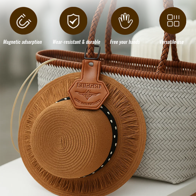 🧢 Magnetic Hat Clip & 100% Handcrafted Hat Clip