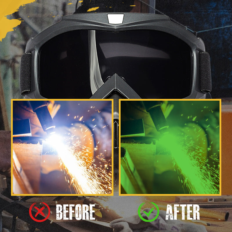 Special Mask For Welding And Cutting(Anti-Glare, Anti-Ultraviolet Radiation, Anti-Dust)