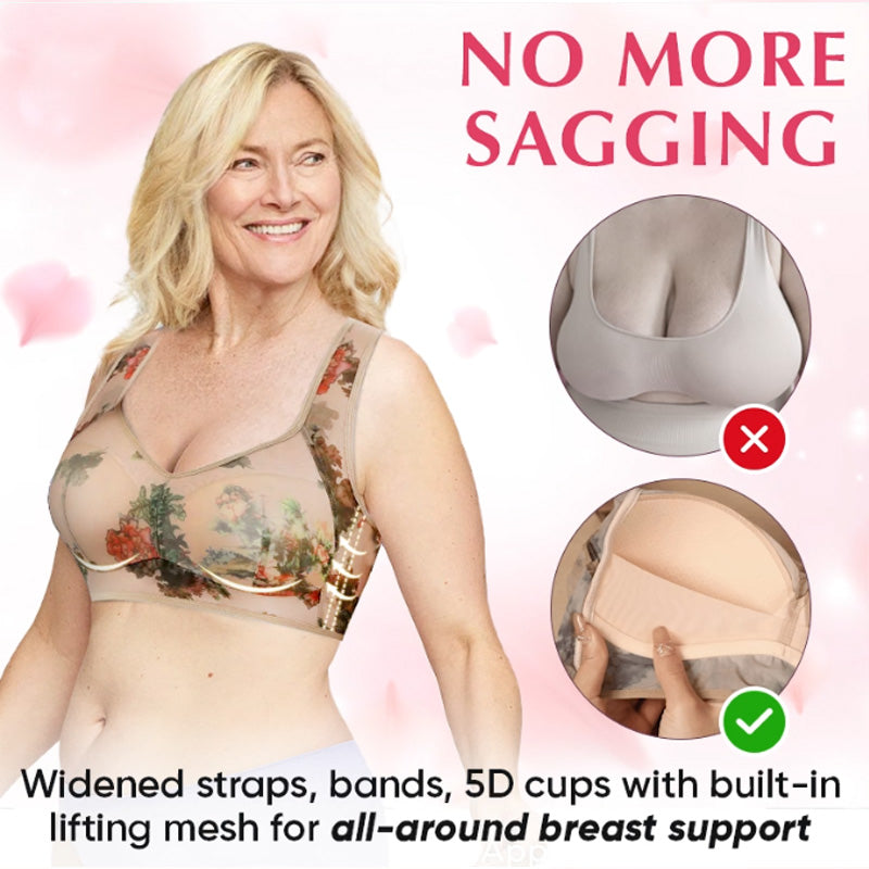 Ice Silk Lace Cooling Comfort Bra