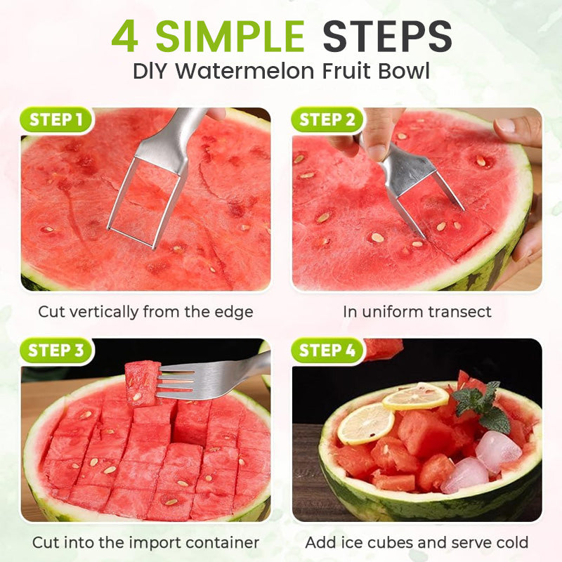 π2-In-1 Watermelon Dicing Fork