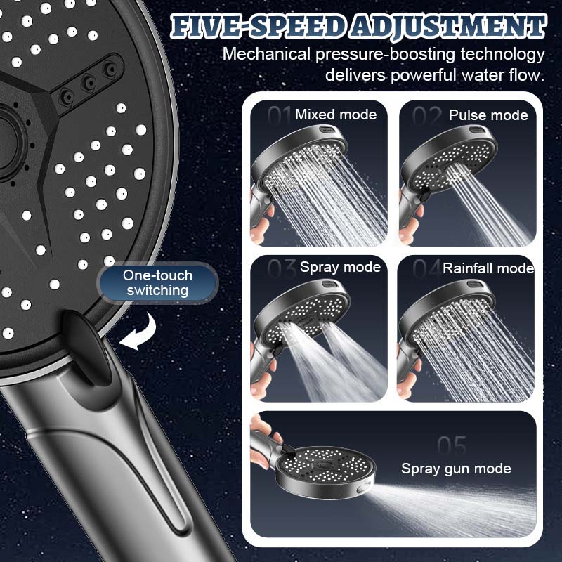 ๐ฟ Spray Gun Shower Head โ Powerful, Versatile, Effortless Clean