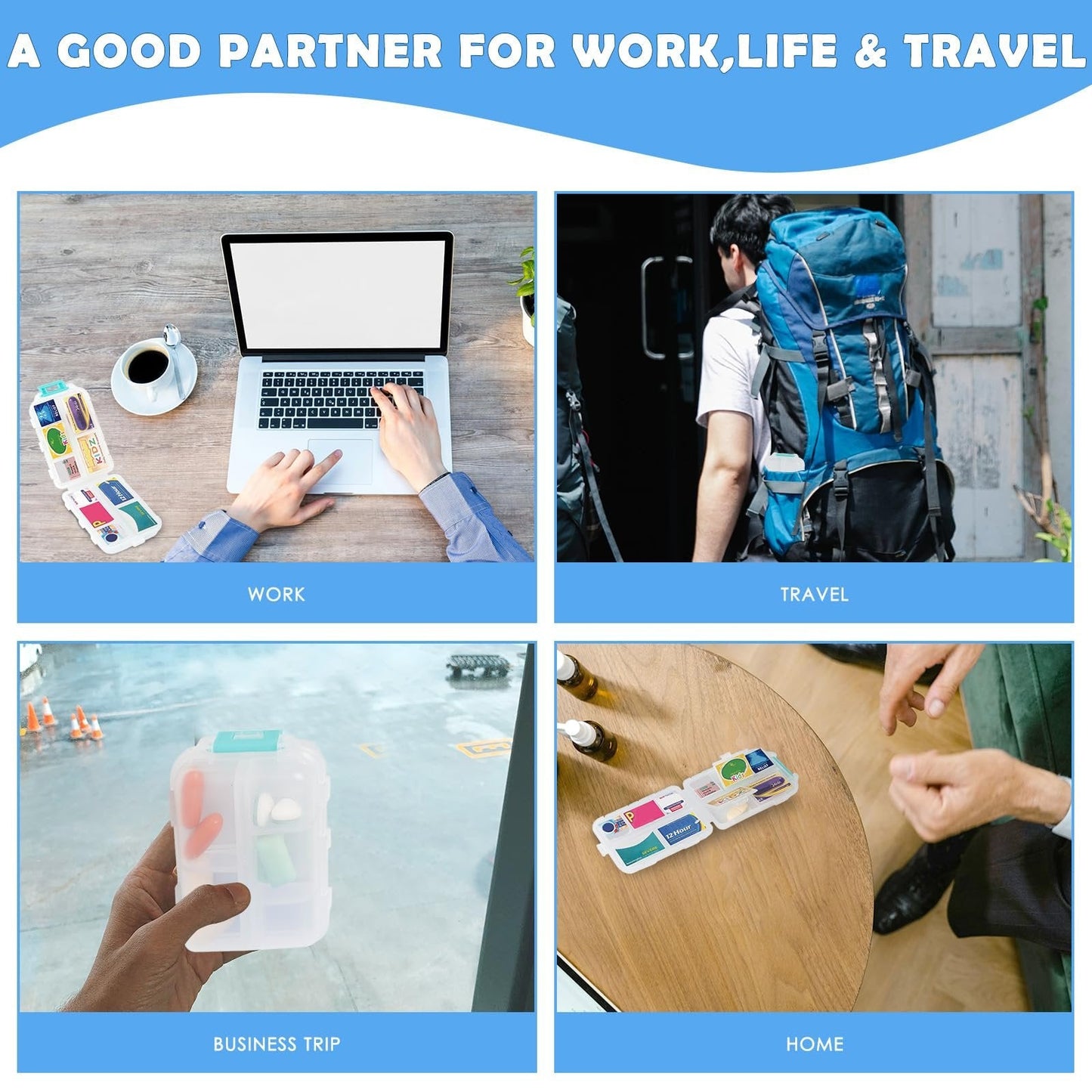π₯147 Pcs Medicine Labels, DIY Mini Pill Case Labels(Travel Favorite!)