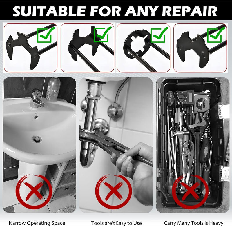 🔥2024 Hot Sale🔥🔧Multi-function Sink Wrench