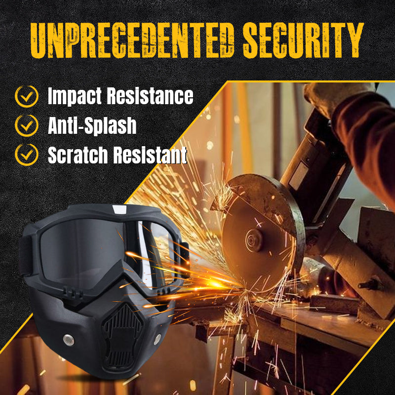 Special Mask For Welding And Cutting(Anti-Glare, Anti-Ultraviolet Radiation, Anti-Dust)
