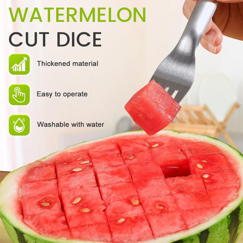 π2-In-1 Watermelon Dicing Fork