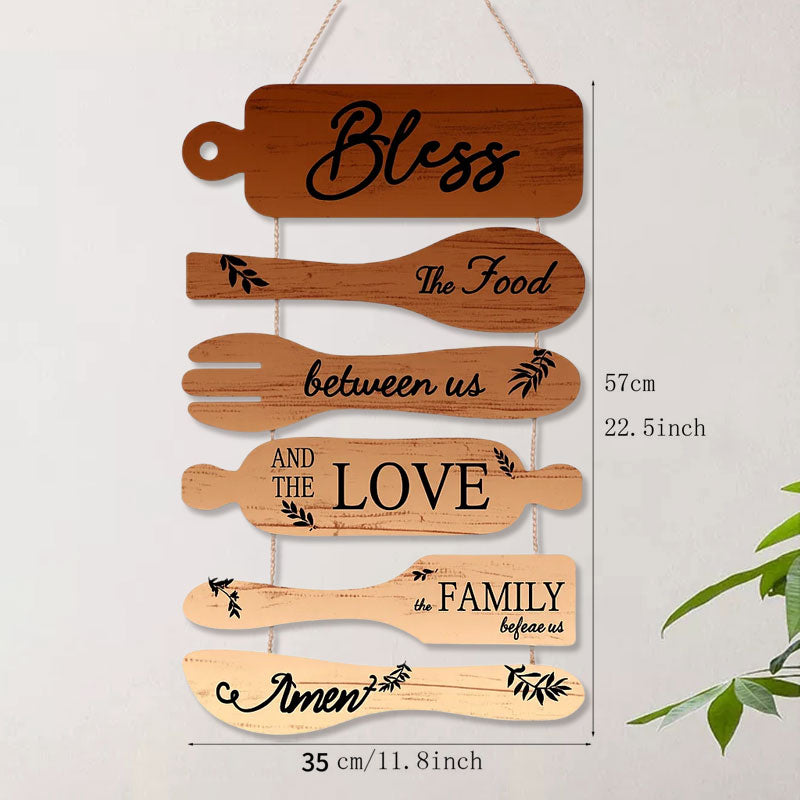 🔥LAST DAY 49% OFF - Wooden Kitchen Wall Decor