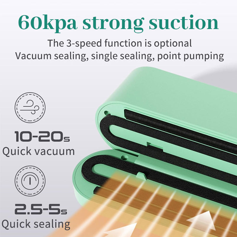 🍱Wireless Fully Automatic Vacuum Sealer