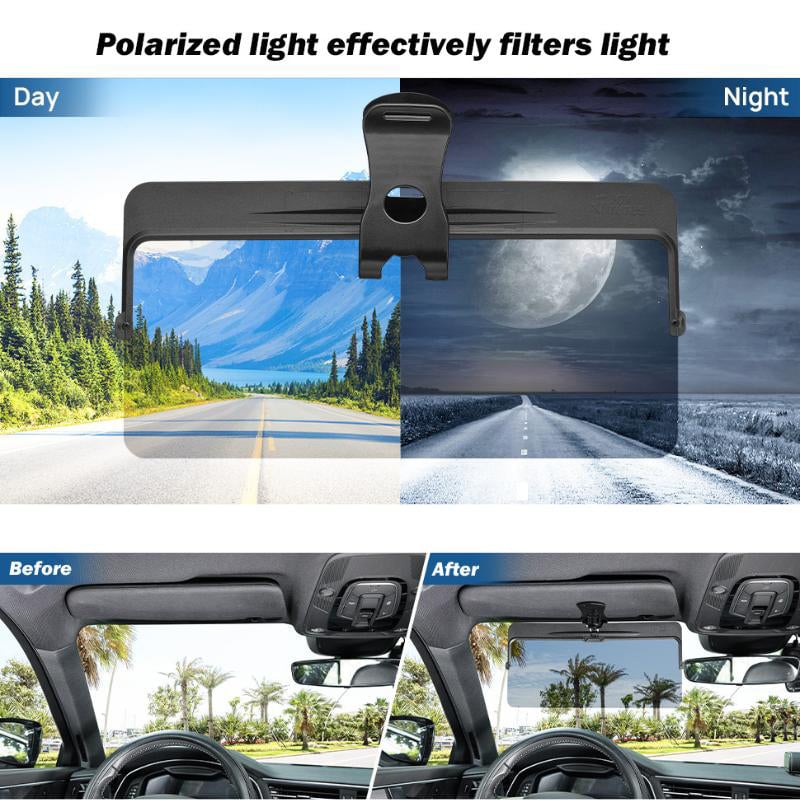 🚗Car Sun Visor With Polarized Glare Protection