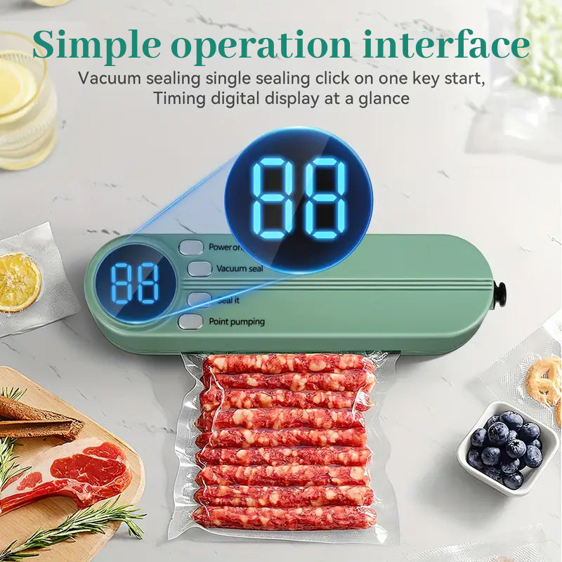 🍱Wireless Fully Automatic Vacuum Sealer