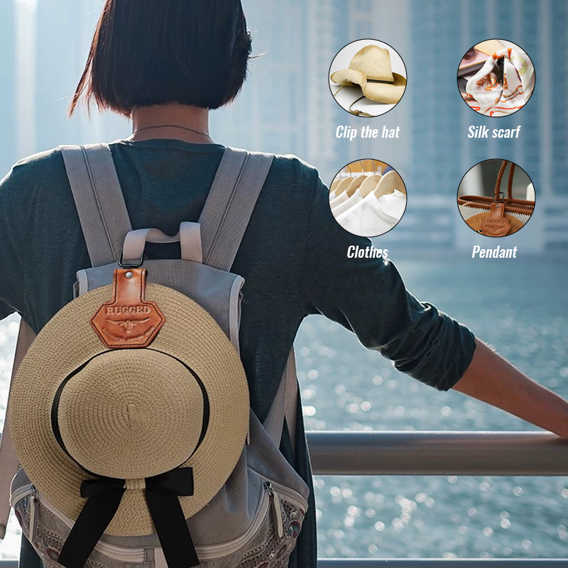 🧢 Magnetic Hat Clip & 100% Handcrafted Hat Clip