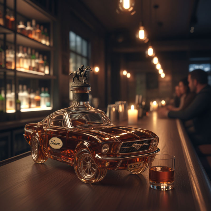 🥃Police Car Whiskey Bottle