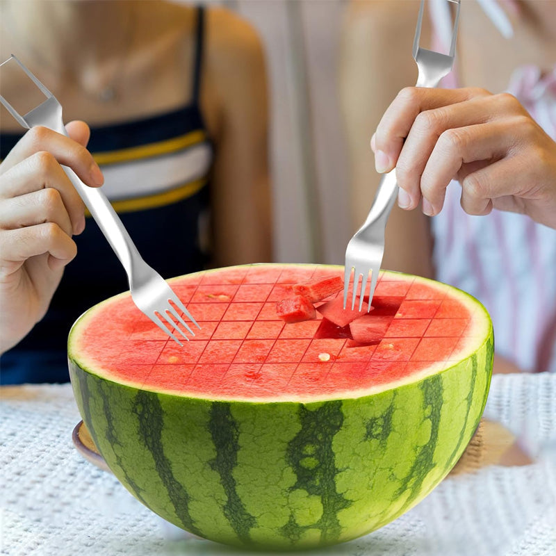 π2-In-1 Watermelon Dicing Fork