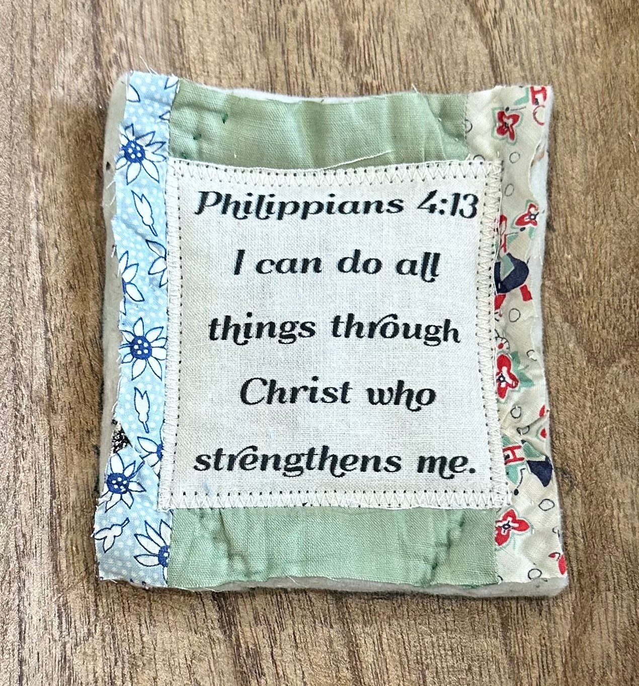 🎁Prayer Quilt with cross inside✝️