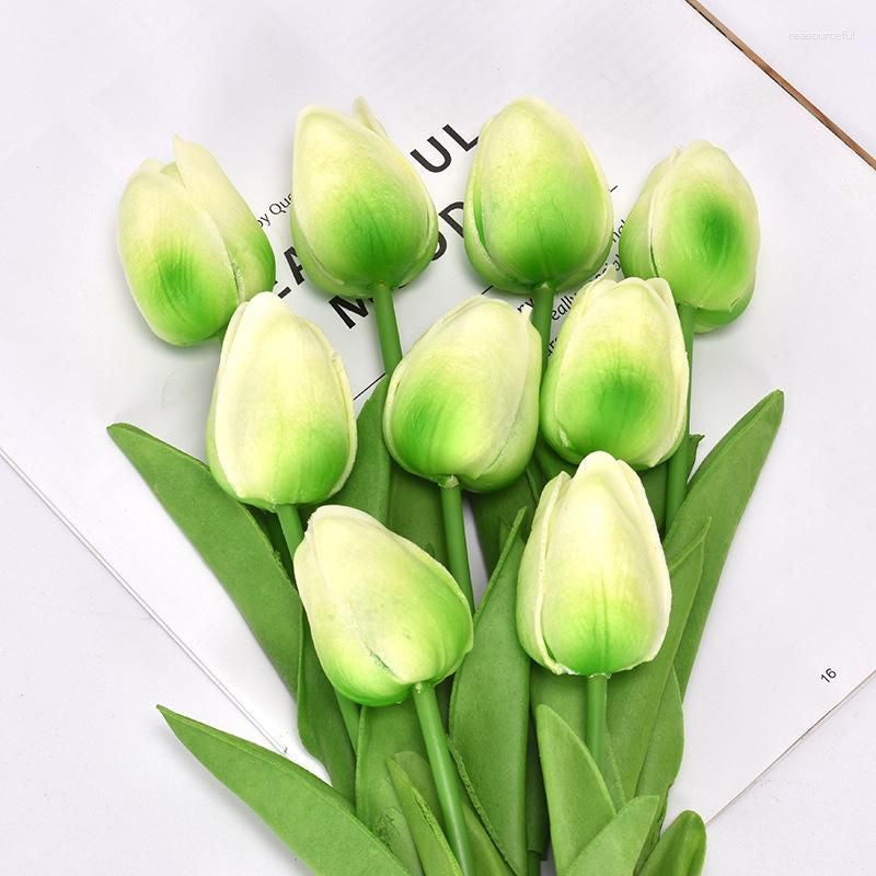 🌷🌷Outdoor artificial tulip flowers(10 pcs)