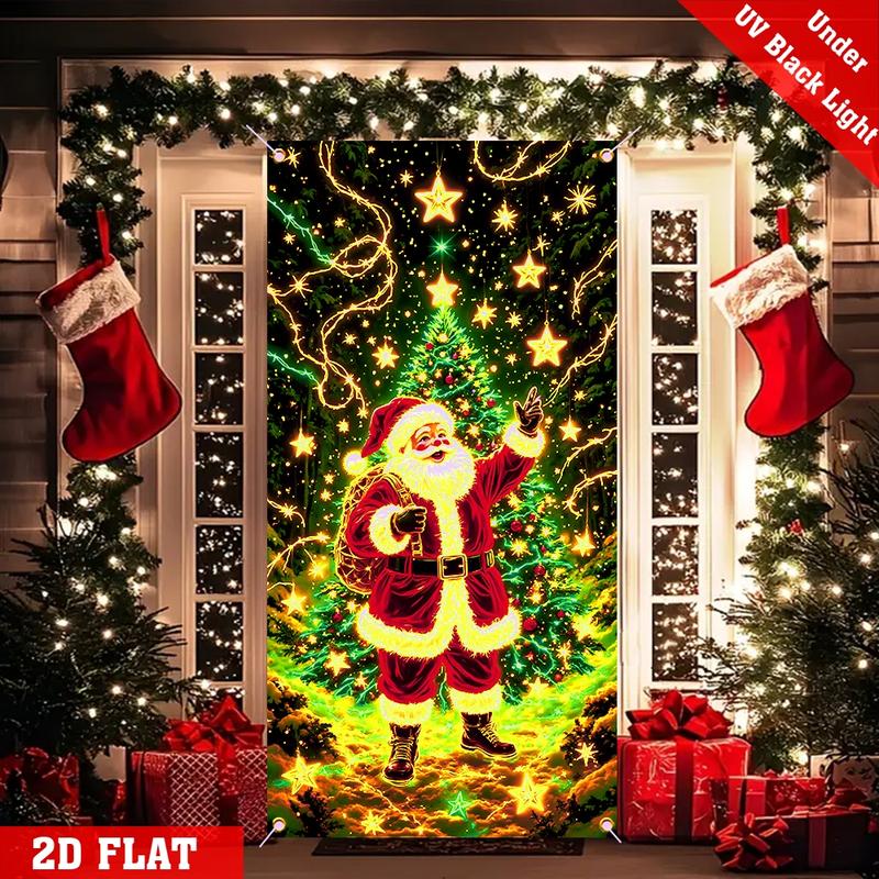 šFlash Saleā”50K+ SOLD! Almost Gone-š„Fluorescent Christmas Door Cover Party Banner