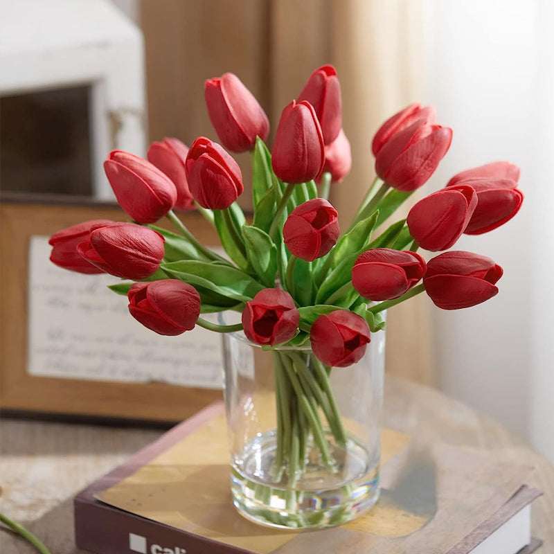 🌷🌷Outdoor artificial tulip flowers(10 pcs)