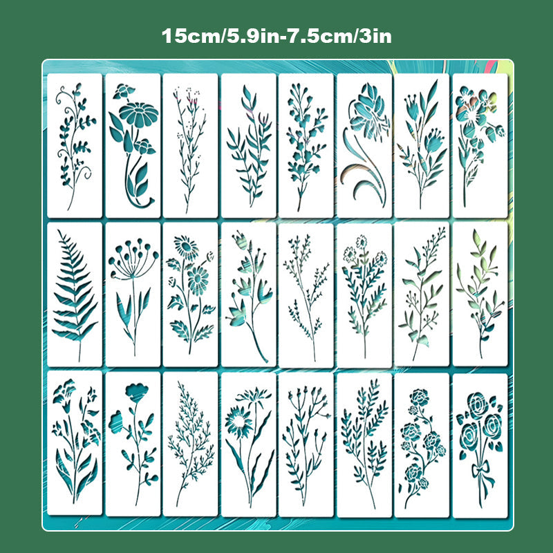 ✨LAST DAY: 49% OFF! - 💐Garden Fence Large Flower Stencils🌻DIY Decoration