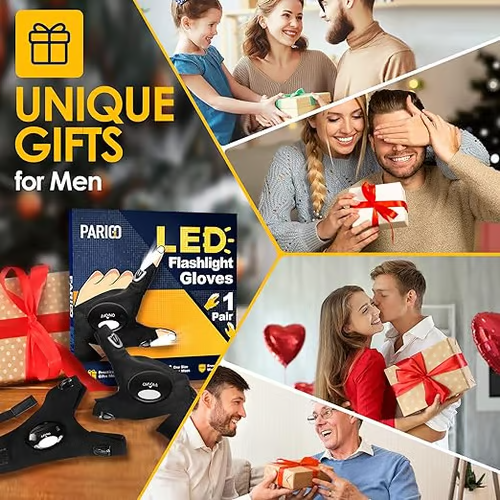 🎄Christmas Sales 49% OFF - LED Flashlight Waterproof Gloves🦈