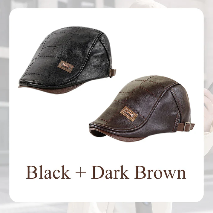 🔥New Hot Selling❤️🔥 New Fashion Leather Beret