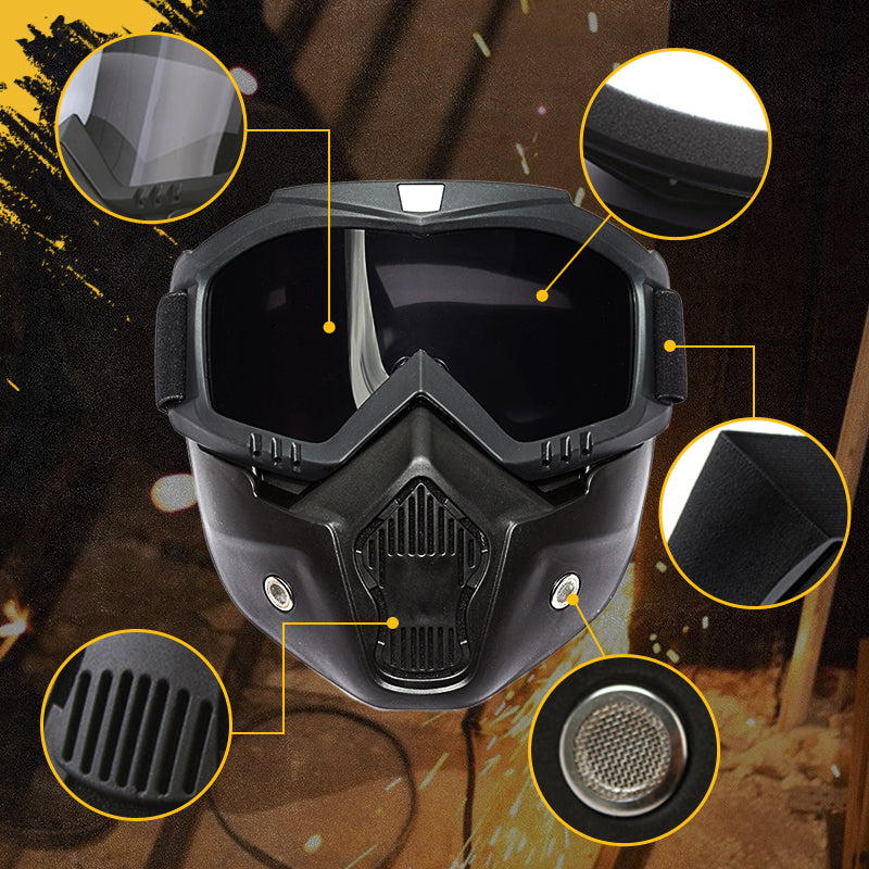 Special Mask For Welding And Cutting(Anti-Glare, Anti-Ultraviolet Radiation, Anti-Dust)