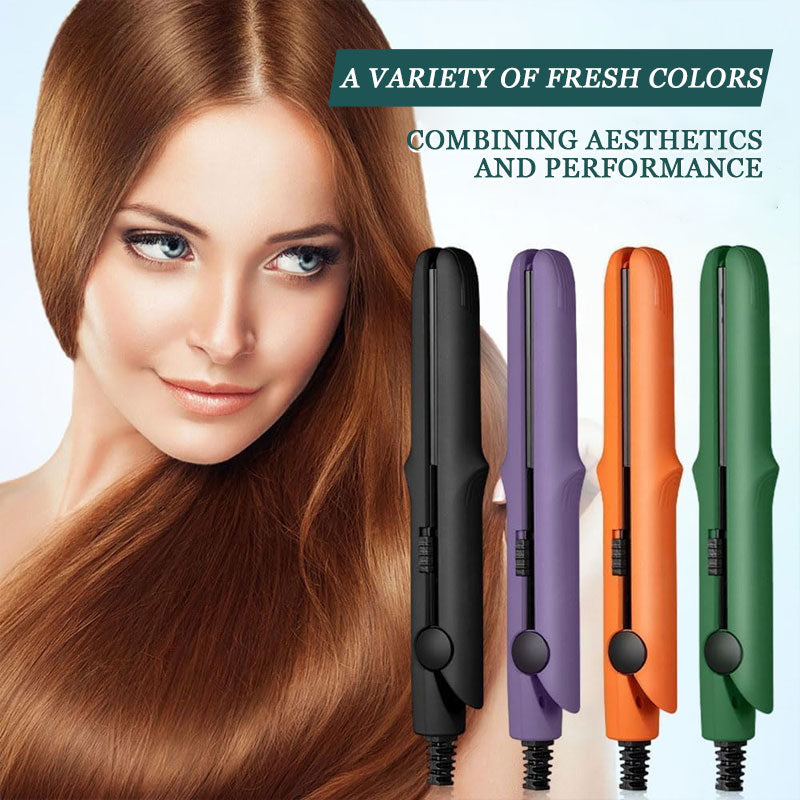 π Mini 2-in-1 Hair Straightener & Curler | Style Anytime, Shine Everywhere π