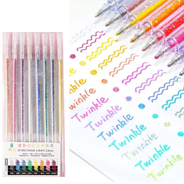 ๐ Glitter Gel Pen Set