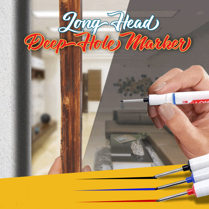 Long Head Deep Hole Marker & (5PCS/SET)