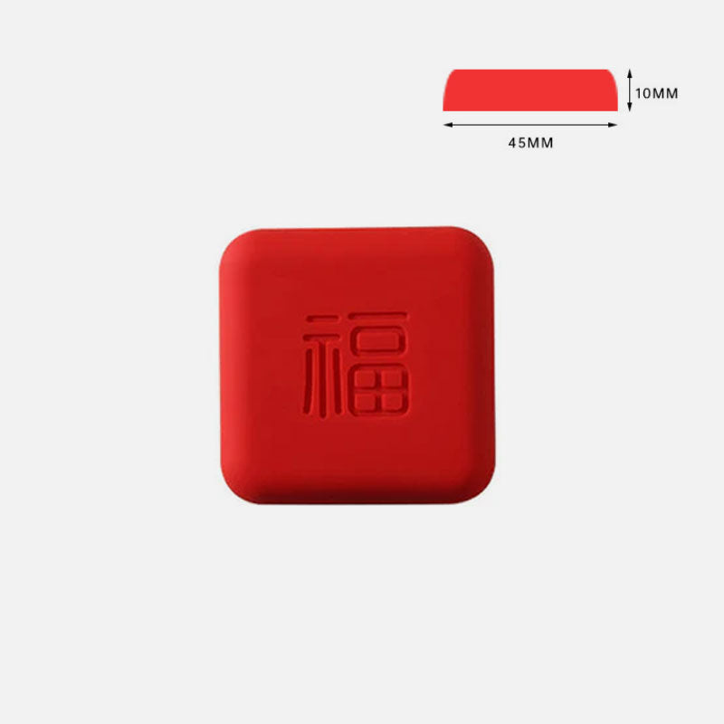 🔥2025 Hot Sale🔥No-Punch Thickened Silicone Stickers
