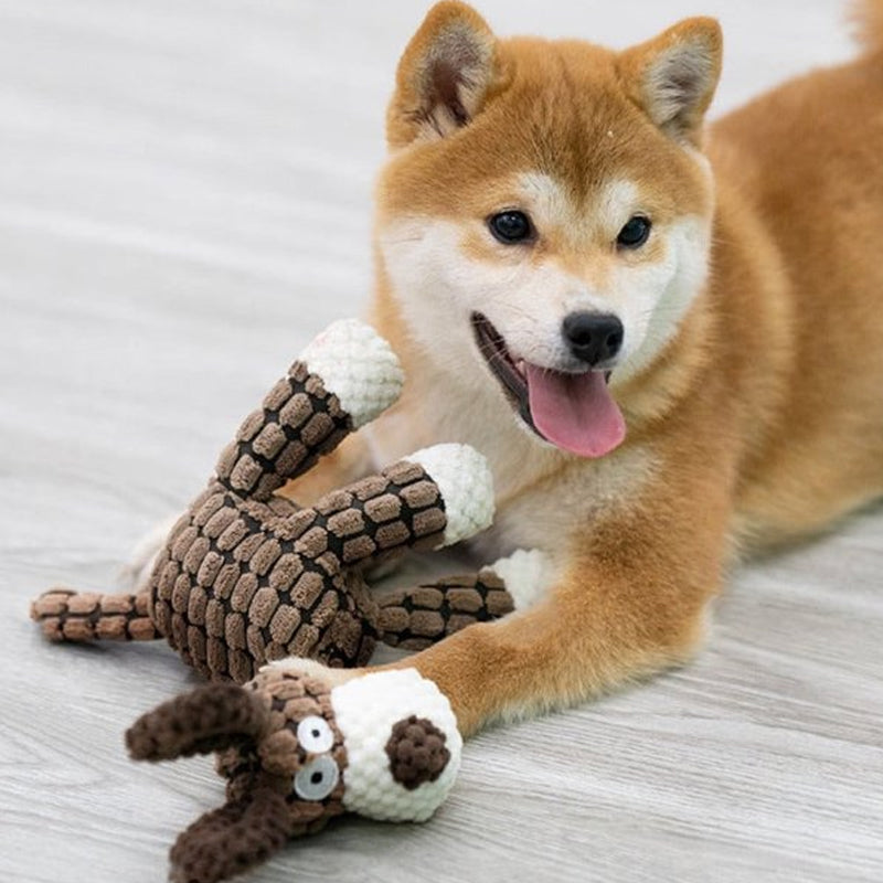 PLUSH TOY FOR AGGRESSIVE CHEWERS